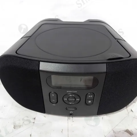 ASDA TECH CD BOOMBOX IN BLACK