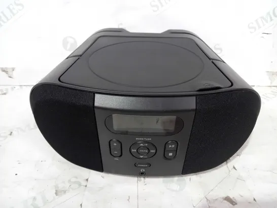 ASDA TECH CD BOOMBOX IN BLACK