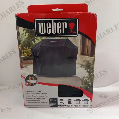 BOXED WEBER PREMIUM BBQ GRILL COVER