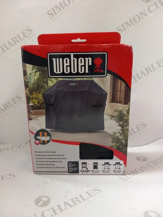 BOXED WEBER PREMIUM BBQ GRILL COVER