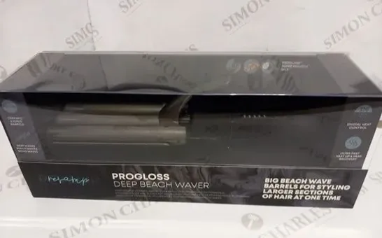 BOXED REVAMP PROFESSIONAL PROGLOSS BEACH WAVER  WV-2000-EU