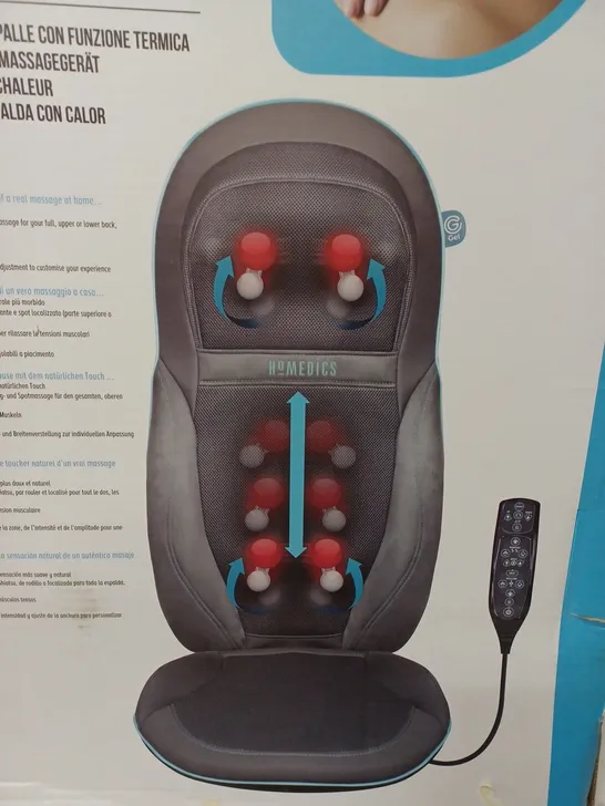 HOMEDICS SHIATSU BACK & SHOULDER MASSAGER WITH HEAT