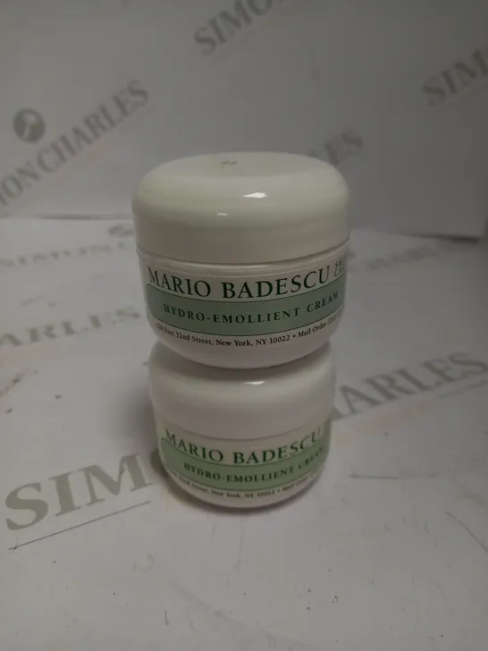 LOT OF TWO MARIO BADESCU HYDRO-EMOLLIENT CREAM