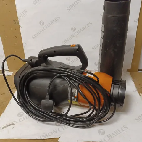 WORX WG518E AIR TURBINE CORDED LEAF BLOWER