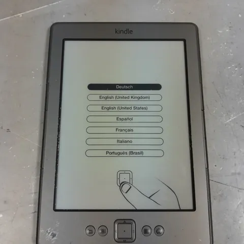 AMAZON KINDLE 4TH GEN E-READER 