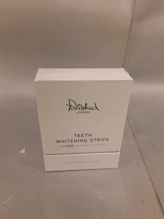 POLISHED LONDON TEETH WHITENING STRIPS 28 DAY PLAN 