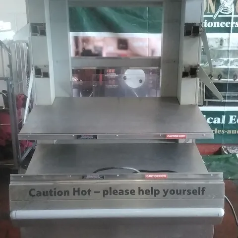 COMMERCIAL SELF SERVICE HOT FOOD DELI WARMER