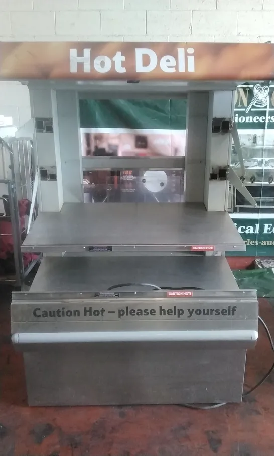 COMMERCIAL SELF SERVICE HOT FOOD DELI WARMER