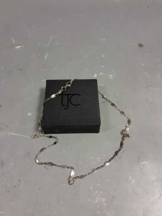 TJC CHAIN LINK SILVER NECKLACE 