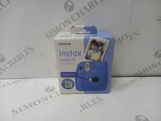 BRAND NEW BOXED FUJIFILM INSTAX MINI 9 INSTANT CAMERA - BLUE