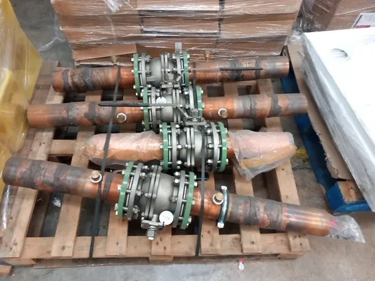 PALLET OF 4 LARGE PRESSURE VALVES