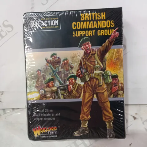 WARLORD GAMES BRITISH COMMANDOS SUPPORT GROUP WOLRD WAR II MINIATURES