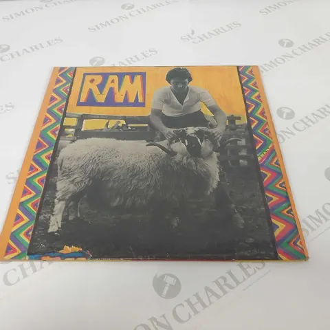 PAUL McCARTNEY – RAM VINYL LP. UK 1971 VERY FIRST PRESSING. (RARE).