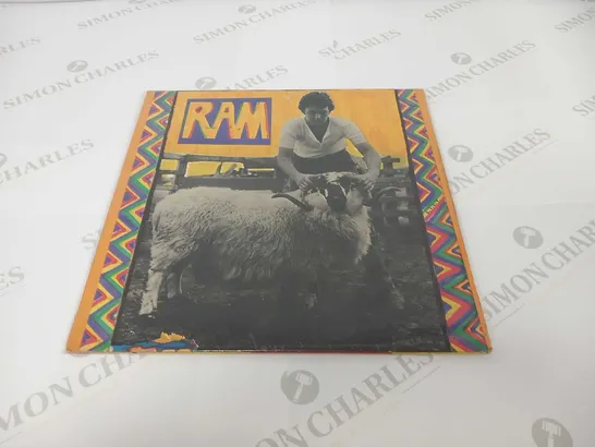 PAUL McCARTNEY – RAM VINYL LP. UK 1971 VERY FIRST PRESSING. (RARE).