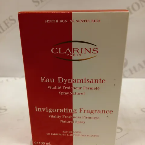 CLARINS PARIS EAU DYNAMISANTE - REFILLABLE SPRAY