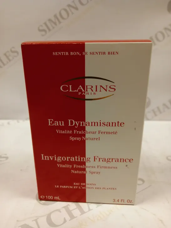 CLARINS PARIS EAU DYNAMISANTE - REFILLABLE SPRAY