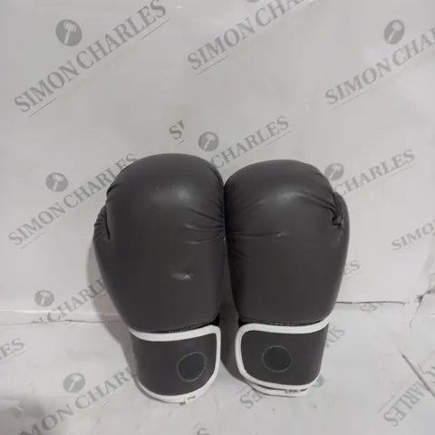 LION - PAIR OF GREY CLASSIC 8OZ BOXING GLOVES