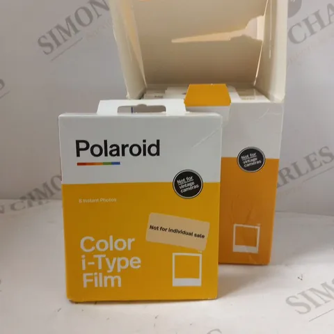 BOXED POLAROID COLOUR I-TYPE FILM 40 INSTANT PRINTS