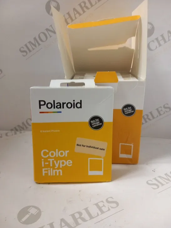 BOXED POLAROID COLOUR I-TYPE FILM 40 INSTANT PRINTS