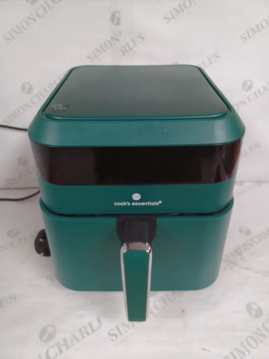 COOKS ESSENTIALS AIR FRYER - EMERALD