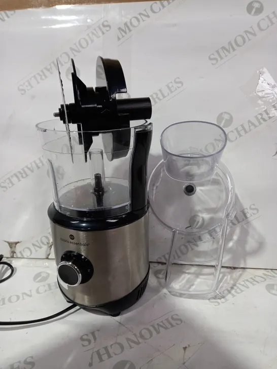 OUTLET COOK'S ESSENTIALS 400ML COMPACT DOUBLE BLADE FOOD PROCESSOR