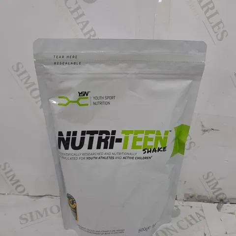 NUTRI-TEEN SHAKES: STRAWBERRY FLAVOUR (500G)