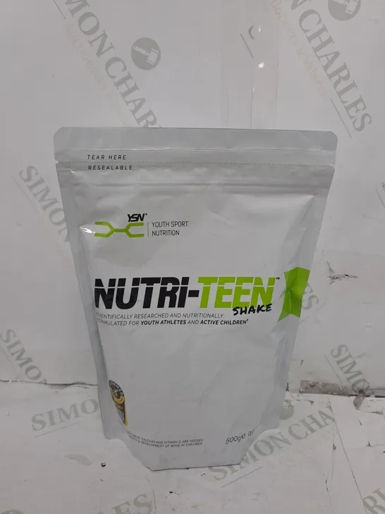 NUTRI-TEEN SHAKES: STRAWBERRY FLAVOUR (500G)