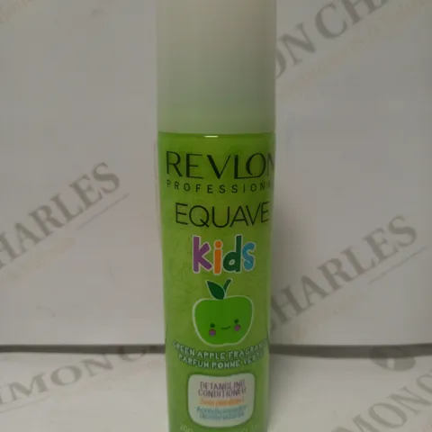 LOT OF APPROX 10 X REVLON PROFESSIONAL EQUAVE KIDS GREEN APPLE FRAGRANCE PARFUM - 200ML PER BOTTLE 