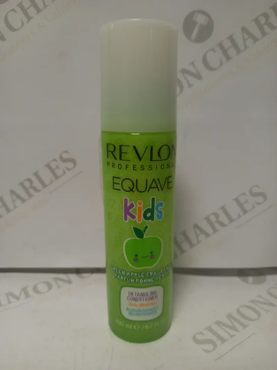 LOT OF APPROX 10 X REVLON PROFESSIONAL EQUAVE KIDS GREEN APPLE FRAGRANCE PARFUM - 200ML PER BOTTLE 