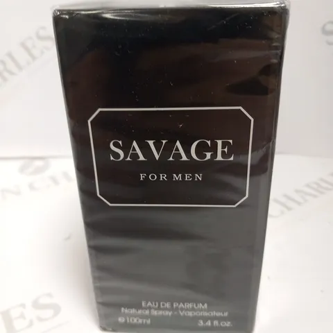 BOXED AND SEALED SAVAGE FOR MEN EAU DE PARFUM 100ML