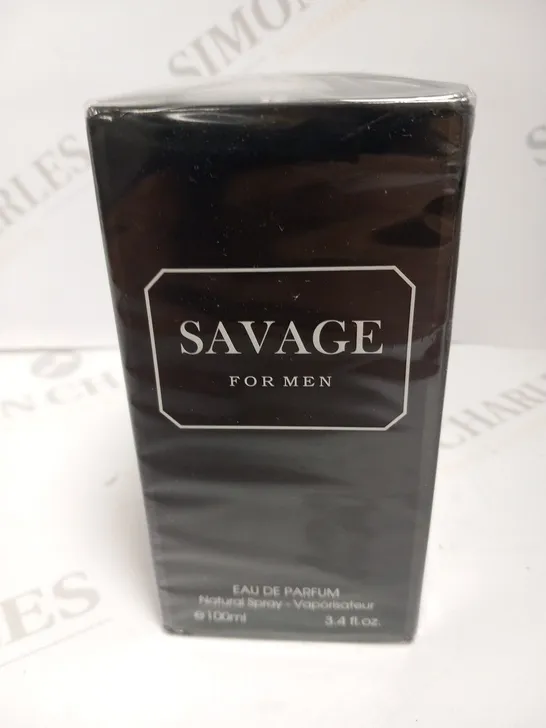 BOXED AND SEALED SAVAGE FOR MEN EAU DE PARFUM 100ML