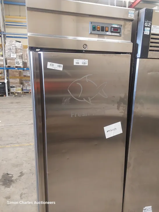 COMMERCIAL TALL SINGLE DOOR FRESH FISH FRIDGE 