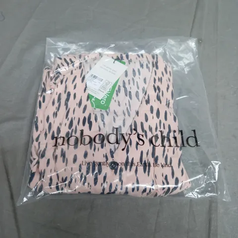 SEALED NOBODYS CHILD ALEXA MIDI DRESS GAIA FLANIMAL PINK - UK 14