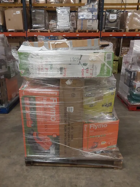 PALLET OF APPROXIMATELY 19 UNPROCESSED RAW RETURN HOUSEHOLD AND ELECTRICAL GOODS TO INCLUDE;