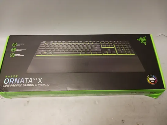 BOXED RAZER ORNATA V3 X LOW PROFILE GAMING KEYBOARD