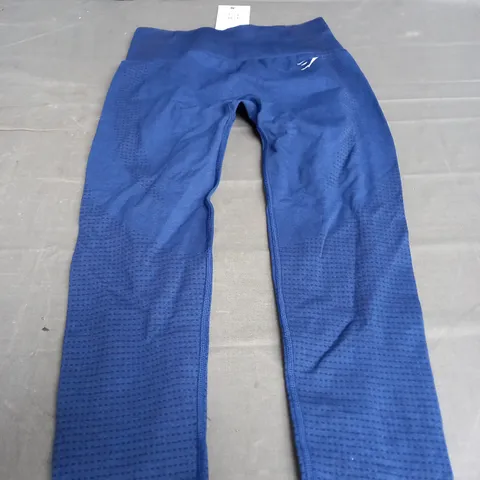 GYMSHARK VITAL SEAMLESS 2.0 LEGGINGS IN BLUE - M