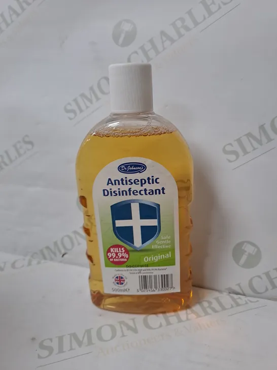 APPROXIMATELY 10 DR JOHNSON'S ANTISEPTIC DISINFECTANT 500ML 