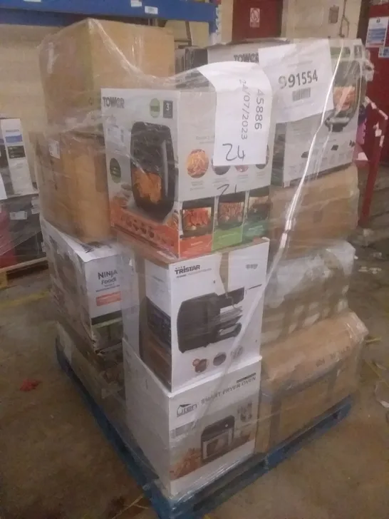 PALLET OF APPROXIMATELY 15 ASSORTED KITCHEN APPLIANCES INCLUDING 