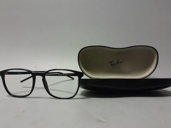 RAY-BAN ELLIOT RB 5397 2000 PRESCRIPTION GLASSES IN BLACK WITH CASE