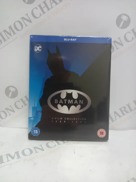 SEALED BATMAN 4-FILM COLLECTION BLU RAY 