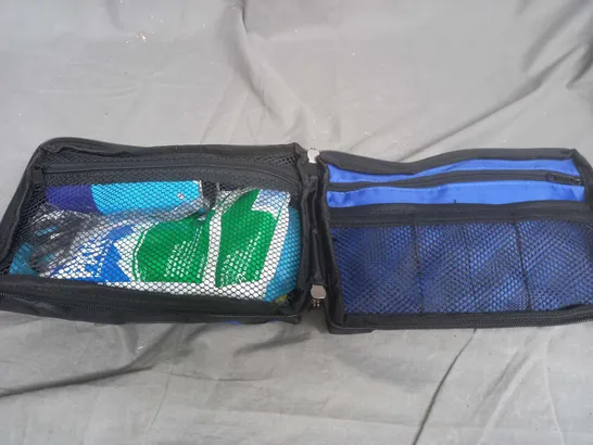 TRAVEL FIRST AID KIT IN BLUE 