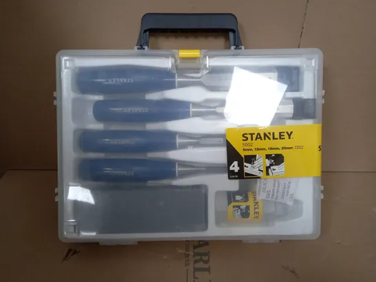 STANLEY 6 PIECE CHISEL SET RRP £29.99