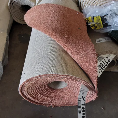 ROLL OF QUALITY TWIST COPPICE HEATHER CARPET - 12.08M L X 5M W