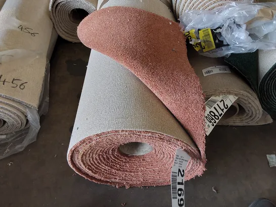 ROLL OF QUALITY TWIST COPPICE HEATHER CARPET - 12.08M L X 5M W