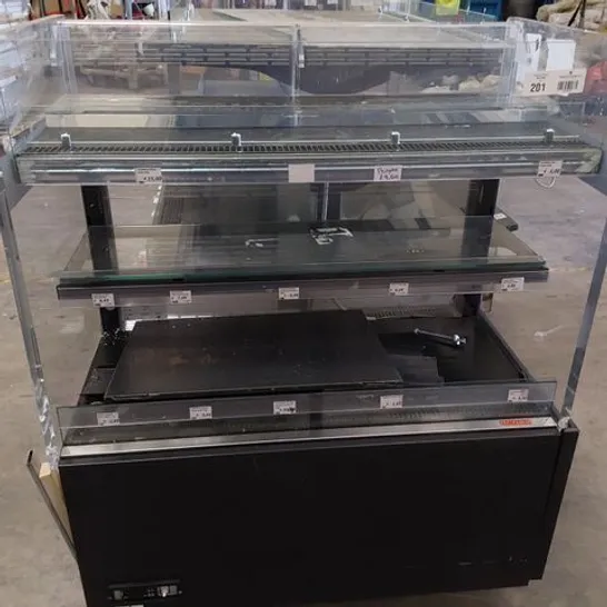 ARNEG DAYTONA MULTI PLEX LOW LINE REFRIGERATED DISPLAY ISLAND COMPRISING 3 SECTIONS