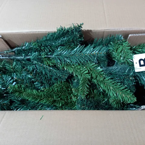 BOXED 6FT SPACE SAVING HALF TREE - COLLECTION ONLY