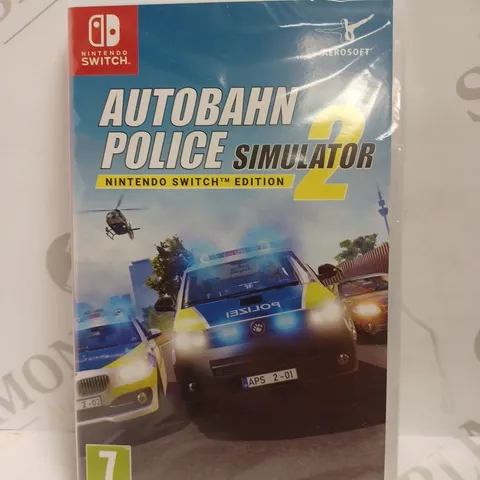 SEALED NINTENDO SWITCH AUTOBAHN POLICE SIMULATOR 2 GAME