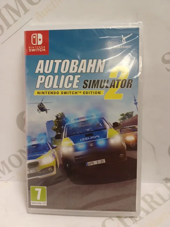 SEALED NINTENDO SWITCH AUTOBAHN POLICE SIMULATOR 2 GAME