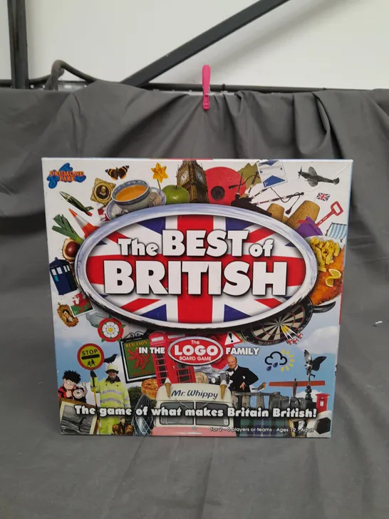 THE BEST OF BRITISH - THE LOGO BOARD GAME 