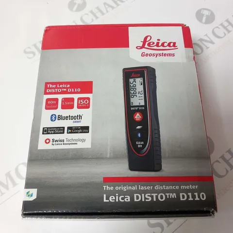 BOXED LEICA GEOSYSTEMS DISTO D110 LASER DISTANCE METER